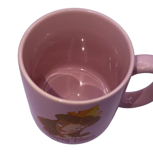 Disney Sleeping Beauty Ceramic Mug Pink Princess Design "Royal Treatment" - Picture 4 of 6